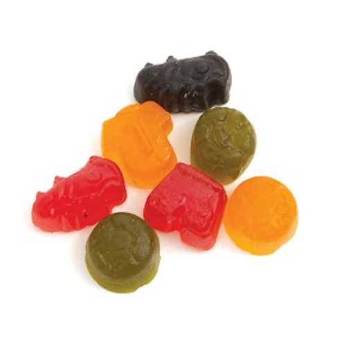 Football Gums Fruity & Liquorice Retro Pick & Mix Sweets Lion 100g